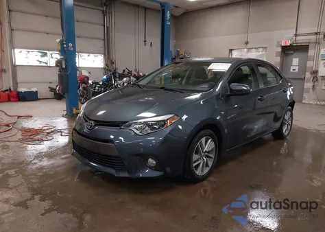 2015 Toyota Corolla Le Eco Premium from USA, damaged, VIN 2T1BPRHE6FC252892